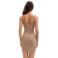 thumbnail image 2 of Unique Bargains Adjustable Full Slips Under Dress Nightwear M Apricot, 2 of 6