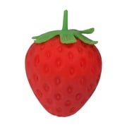 Squeezy Strawberry Squishy Stress Toy, 3.15 Slow Rising Anxiety Relief Fidget Toy Soft Squeezy Strawberry Sensory Toy