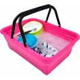 thumbnail image 5 of SAMMART Set of 2 Collapsible Basket with Handle 8L (2.1 Gallon)- Portable Outdoor Picnic Basket/Crate - Foldable Basin for Washing Dishes,Camping,Hiking, 5 of 6