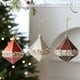 thumbnail image 5 of Juego de adornos para árboles de Navidad | Caramelo colgante único, avellana, bolas rómbicas, plástico multicolor | Lentejuelas brillantes, purpurina, detalle de cuentas | 3/4 piezas | 9x7,5cm |, 5 of 6