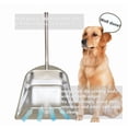 thumbnail image 7 of Dust Pan with Long Handled 33.5'' Heavy Duty Stainless Steel Dustpan, 1-Pack, 7 of 7