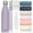 Lilac, variant on Stainless Steel water bottles,17oz/500ml Insulated Water Bottles,Blue Green metal water bottle Keeps Drink Cold and Hot,BPA Free kids water bottles for School,Gym,Travel,Sports