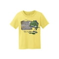 thumbnail image 1 of Gone Fishing With Daddy Kids Cotton T-Shirt - Yellow - Small, 1 of 1
