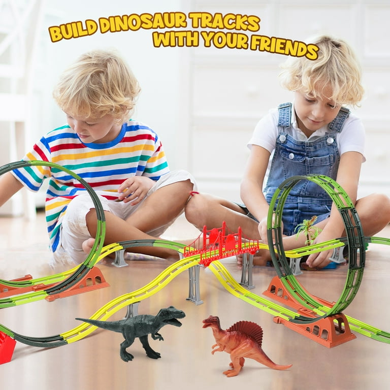 Dinosaur race track walmart sales