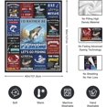 thumbnail image 5 of Fathers Day Fishing Gifts for Men, Fishing Gifts, Fishing Gifts for Men Unique, Funny Fishing Gifts for Boys, Fishing Blanket Gifts for a Fisherman, Fishing Gifts for Boy/Dad/Women Blankets, 40"x50", 5 of 6