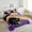Purple Gold, variant on Erosebridal Sports Theme Bedding Twin Comforter Set, Bedroom Decor, Red 2-Piece, Pittsburgh