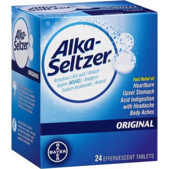 Alka-Seltzer Effervescent Original Tablets