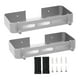thumbnail image 4 of Estante de almacenamiento para baño BLESIY Estante de ducha Estante de inodoro organizador de cocina plata, 4 of 8