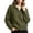 Army Green, variant on Sweaters for Women Collared V Neck Cable Knit Sweater Wool Blend Long Sleeve Loose Casual Knit Pullover Tops