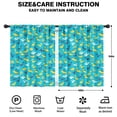 thumbnail image 2 of Blackout Kids Curtains,Blue Cartoon Dinosaurs Pattern Childrens Insulated Curtains Set Of 2,Bedroom Essentials,Toddler Room Decor 42"x54", 2 of 5