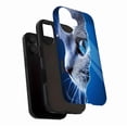 thumbnail image 3 of Artistic Blue Eye Cat Phone Case for Pet Enthusiasts Compatible with iPhone 11/12/13/14/15/16 (Pro Max/Plus), 3 of 9