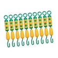thumbnail image 3 of koolsoo 10 Pcs Émerillons de Baril de Pêche Portables Anneau Solide Émerillons à Pression Robustes m, 3 of 9