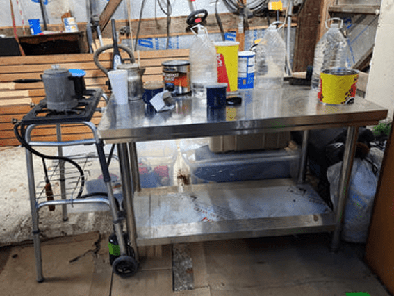 24"x48" Heavy Duty Stainless Steel Work Prep Table with Backsplash 1500401