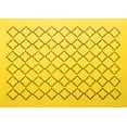 thumbnail image 1 of Ahgly Company Indoor Rectangle Trellis Yellow Contemporary Area Rugs, 8' x 12', 1 of 4