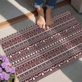 thumbnail image 4 of Red and White Christmas Folk Pattern Door Rugs,Washable Non Slip Door Mats Indoor,Decorative Door Mats,Entry Mat Indoor for Entrance,Bedroom,Kitchen,Bathroom,20"x32", 4 of 6