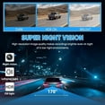 thumbnail image 2 of Full View Car Dashcam System, 360° 4 Channel Dash, 4k Front & 1080p Rear/Side Car Camera with Parking Mode for Taxi, Fleet, and Family Vehicles, 2 of 6