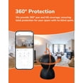 thumbnail image 4 of SensForge 2.5K Indoor Pan-Tilt Security Camera Lite, 360° Dual-Band WiFi Camera for Home, Free AI Human & Pet Detection, 2-Day Cloud + Two-Way Talk, Optional AI + Storage Upgrade, 4 of 9