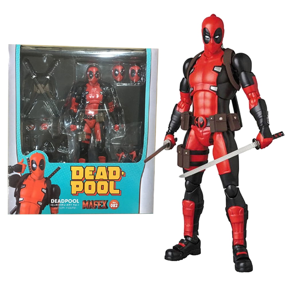 1X PVC Action Figure Deadpool Super Hero Model Marvel Deadpool Super Kids Toy