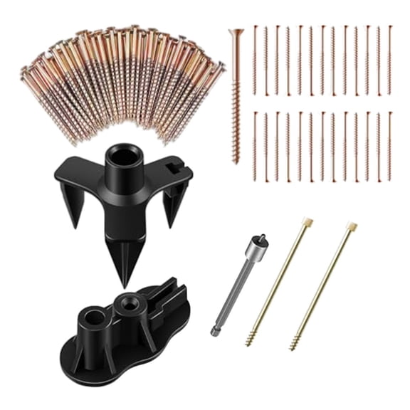 Ana Eliminate Squeaky Noise Floor Repair Kit with Tools Screws for Wood Vinyl Floors