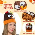 thumbnail image 5 of Joyfy Thanksgiving Turkey Hat, Turkey Beanie Hat for Women & Man,Thanksgiving Beanie Hat Party Hats, Thanksgiving Accessories & Carnival Cosplay,Thanksgiving Party Favor Supplies, 5 of 9