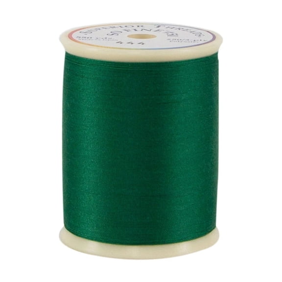 444 So Fine Polyester Thread 3-ply 50wt 550yds Evergreen