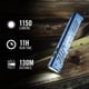 thumbnail image 2 of Linterna Coast Slayer recargable USB C de 1150 lúmenes, color azul, 2 of 8