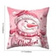thumbnail image 3 of Fundas de almohada navideñas, fundas decorativas para cojines | Funda suave y acogedora para sofá o sillón, ideal para la decoración del hogar en Navidad, sala de estar y dormitorio., 3 of 6