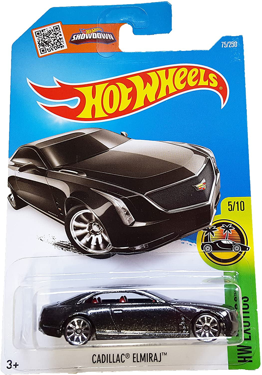 Hot Wheels 2016 HW Exotics Cadillac Elmiraj 75/250, Black