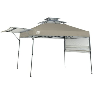 Coleman 10' x 10' Instant Straight Leg Canopy Gazebo with Added