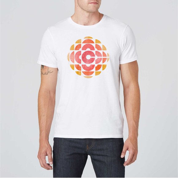 CBC CBC Logo White Medium T-Shirt