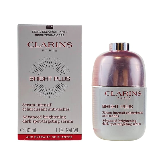 Bright Plus Advanced Brightening Dark Spot-Targeting Serum For Women By Clarins 1 oz