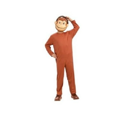 Curious George Child Costume And Mask Monkey Book Movie TV Show