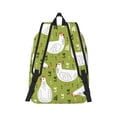 thumbnail image 3 of Balery Lovely Chickens Vintage Canvas Backpack for Men and Women - Large Capacity, Durable Travel Laptop Bag for School, Work, Hiking, and Outdoor Activities, 3 of 7