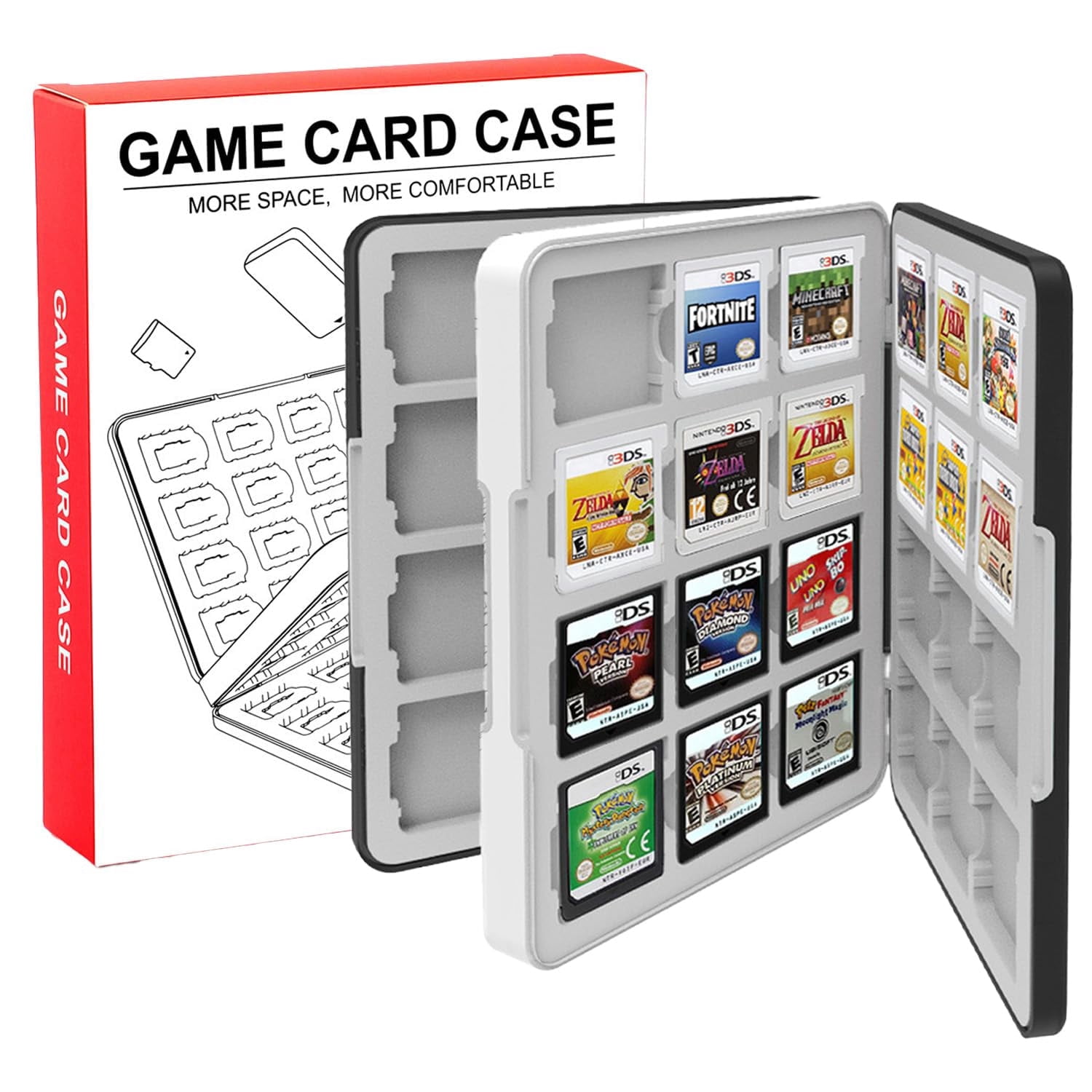 Cta Digital Lds-lc Nintendo 3ds Xl & Dsi Xl Leather Case - Walmart.com