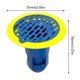 thumbnail image 4 of Colador Piso Ducha Núcleo Drenaje Antiolor Accesorios Baño () Azul, 4 of 4