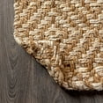 thumbnail image 6 of JONATHAN Y NATURAL FIBER 5 x 8 Area Rug, Hira Hand Woven Diamond Chunky Jute - Natural, NFR100A-5, 6 of 9