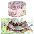 thumbnail image 6 of 36 Pieces Jelly Roll Multi-Color Fabric Quilting Fabric Strips with Different Patterns for Sewing Quilting Crafting Home DIY, 6 of 8