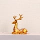 thumbnail image 2 of Buck Estatua Estatuilla Decoraciones Estatua Escultura Reno Animal H Deer Estatuas dorado Gloria Estatua de escultura de ciervo, 2 of 7