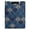 Dark Blue Fan-shaped Pattern, variant on A4 Double Clip File Folder 18.9x12.6in Clipboards Foldable Binder Holds 80 Sheets Project Folder for Office, Home Yellow and White Checkered Squares