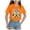 A30-Orange, variant on Hessimy Girls Petal Short Sleeve T Shirts V-Neck Solid Summer Casual Tops(Green,11-12 Years)