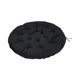 thumbnail image 3 of Cojín de silla colgante tipo cesta con forma de huevo, acolchado, de repuesto, resistente al agua Negro, 3 of 8
