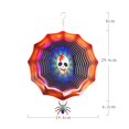 thumbnail image 5 of Wind Escultura Giratorio Wind Chime Adornos de aire libre Wind Turntable Metal Crafts Garden Patio Farmland Trees Decoraciones mayimx campanas de viento, 5 of 5