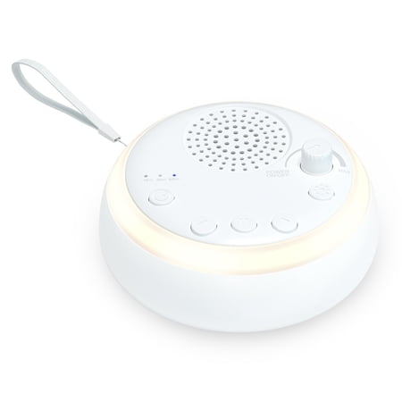 Arealer Desktop White Noise Machine Sleep Machine Built-in Night 16 Soothing Sounds 153060min Timer with Lanyard USB Charging Cable for Adults Relaxing Meditation Yoga