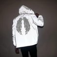 thumbnail image 3 of Chaqueta Vevor Reflectante Completa para Hombre 5XL Hip Hop Harajuku, 3 of 5