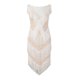 thumbnail image 4 of Moda mujer sexy delgado cuello redondo color sólido borla vestido sin mangas Pompotops ghjkhdj1184, 4 of 8