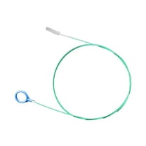 Flexible Nylon Fish Tape Wire Puller, 33 Feet Electrical Cable Pulling Tool with Comfort Grip Loop for Electricians and DIY