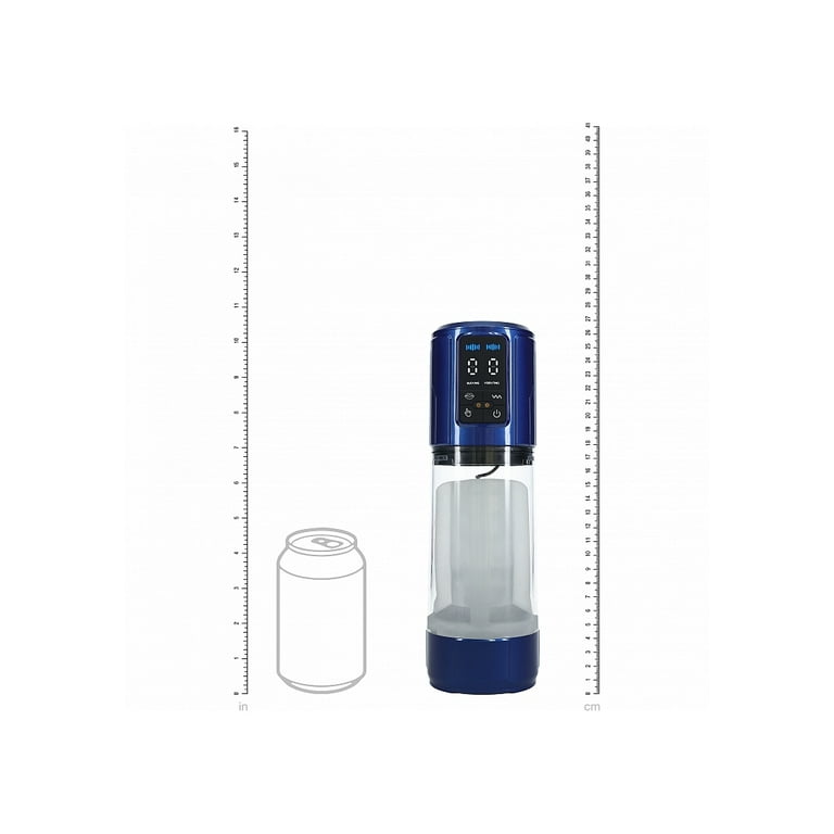 Pumped UltraLift Automatic Rechargeable Waterproof Masturbator for Men,  Metallic Blue - Walmart.com