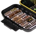thumbnail image 3 of Wifreo Fly Fishing Flies Assortment with Waterproof Fly Box, 64pcs Dry/Wet/Nymph/Streamer Flies, Trout/Bass/Panfish/Salmon Fishing Flies, 3 of 6