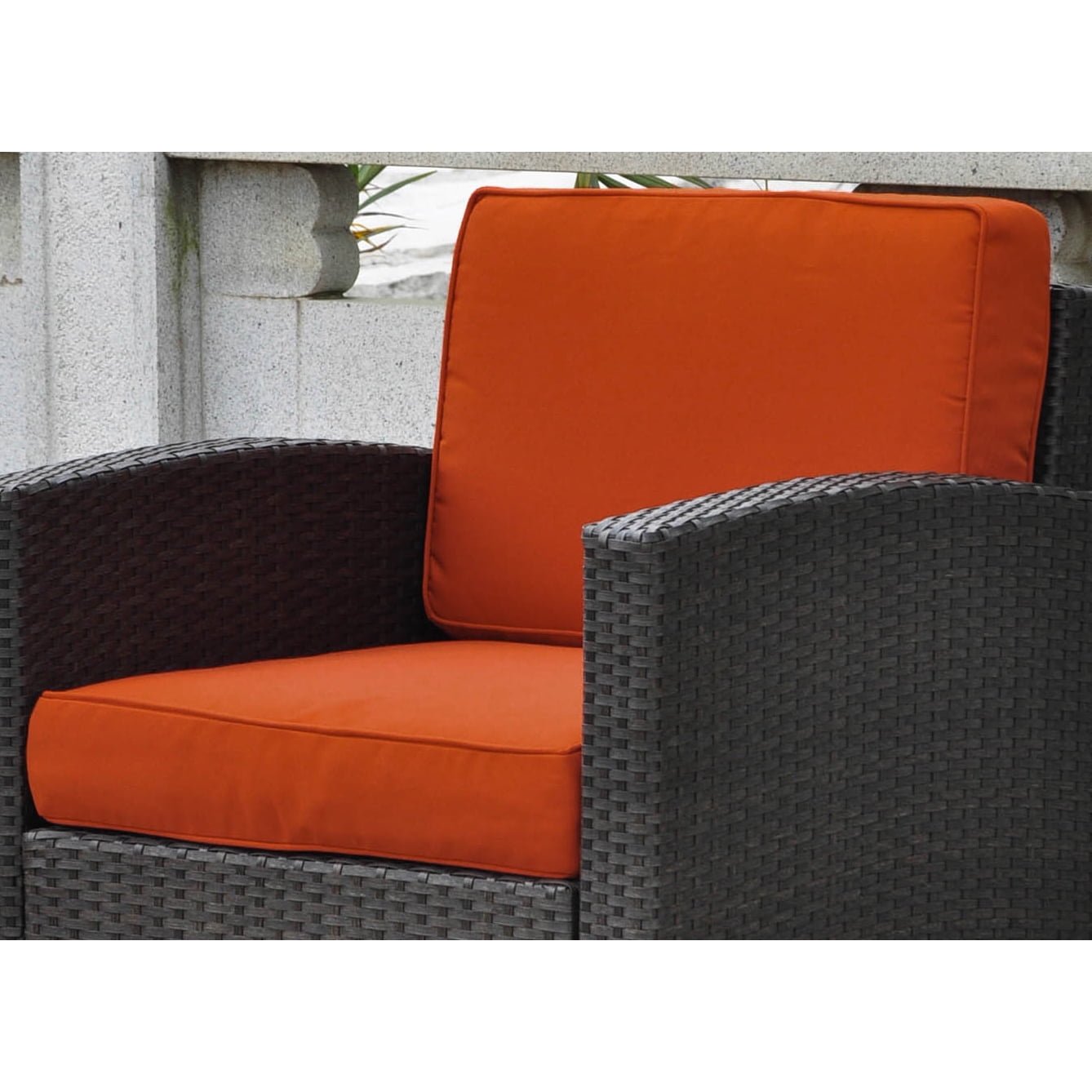International Caravan Barcelona Corded Replacement Cushions Only For Barcelona Chair Ici 4250 1ch Set Of 2 Walmart Com Walmart Com