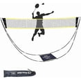 thumbnail image 1 of Filet de Badminton Réglable en Hauteur, Filet de Badminton Portable Multi-Sport pour Intérieur Ou Extérieur en Nylon de Haute Qualité, 1 of 5